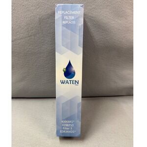 WATEN H2o Water Filter Replaces EveryDrop Filter 3 EDR3RXD1 4396841 4396710 NEW